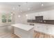 Modern kitchen featuring white cabinets, a spacious island and stainless steel appliances at 2829 New Pineola Rd # 7B, Charlotte, NC 28208