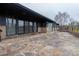 Spacious stone patio perfect for outdoor entertaining and relaxation at 404 Downing Dr, Kings Mountain, NC 28086