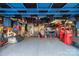 Spacious garage provides ample room for vehicles, storage, and hobbies at 417 Galesburg Dr, Monroe, NC 28110