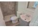 Small bathroom featuring a shower and single sink at 425 Whitethorn Dr, Gastonia, NC 28054