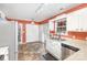 Traditional kitchen with white cabinets, stainless steel appliances, and recessed lighting at 4405 Ashton Ct, Indian Trail, NC 28079