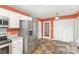 Functional kitchen featuring stainless steel appliances and ample cabinet space at 4405 Ashton Ct, Indian Trail, NC 28079