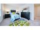 Comfortable bedroom with dark furniture and decor at 50 Sherwood Nw Ct # Sw50, Concord, NC 28027