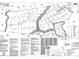 Detailed land plat map showcasing property lines, road access, and potential building lots in a North Carolina subdivision at 5104 Lowie Ln # 23, Gastonia, NC 28056