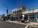 Street-level view of charming commercial buildings featuring multiple local businesses at 527 Morrows Turnout Way, Pineville, NC 28134