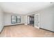 Bright and airy room with carpet flooring and double French doors leading to the foyer at 8909 Abberley Ct, Huntersville, NC 28078