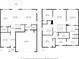 Detailed two-story home floor plan showcasing layouts for bedrooms, kitchen, living areas, and other rooms at 916 Clementine Rd, Monroe, NC 28110