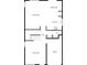 Layout featuring a Gathering room, kitchen, dining area, living room, hall, garage and WC at 10312 Hugue Way, Charlotte, NC 28214