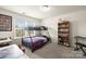 Bedroom with bunk bed and dedicated study area at 12614 Chantrey Way, Huntersville, NC 28078