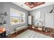 Comfortable sitting room features natural light and hardwood floors at 12614 Chantrey Way, Huntersville, NC 28078