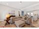 Comfortable living space with a sectional sofa, hardwood floors, and an open layout at 1323 Stack Rd, Monroe, NC 28112