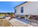 Inviting backyard patio with comfortable seating, ideal for relaxing outdoors at 1323 Stack Rd, Monroe, NC 28112