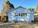 Exterior view of a home featuring shuttered windows at 134 Weaver Hill Dr, Statesville, NC 28625