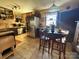 Open-concept kitchen with stainless steel appliances, tile floors and eat in kitchen at 134 Weaver Hill Dr, Statesville, NC 28625