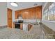 Kitchen highlighting granite countertops and stainless steel appliances for a stylish, functional space at 13701 Dawlish Ln, Pineville, NC 28134