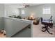Inviting living space with plenty of natural light, ceiling fan, and comfortable seating at 13923 Jacks Ln, Pineville, NC 28134