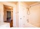 Small bathroom with tub and tile detail at 2375 E Nc 10 Hwy None, Conover, NC 28613