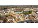 Beautiful aerial view of a residential neighborhood with community pool and tennis courts at 252 Legend Dr, Rock Hill, SC 29732