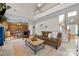 Bright living room open to the kitchen features neutral tones and a staircase to the second floor at 252 Legend Dr, Rock Hill, SC 29732