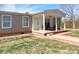 Inviting home featuring a charming front porch with seating and well-maintained lawn at 404 B And S Ln, Hickory, NC 28601