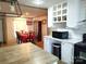 The kitchen opens to the dining area, which features ample lighting and lots of space to entertain at 404 B And S Ln, Hickory, NC 28601