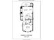Floor plan for 525 N Graham Street unit 2F at 687.5sf HLA at 525 N Graham St # 2F, Charlotte, NC 28202