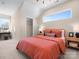 Stylish bedroom with modern accents, a large window, and lots of natural light at 5711 Castlerea Dr, Charlotte, NC 28217
