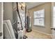 Utility room featuring an HVAC system, water heater, and window at 876 Summerlake Dr, Fort Mill, SC 29715
