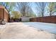 Spacious backyard featuring a covered pool area, shed, and fenced perimeter, perfect for privacy at 119 Tara Ter, Kings Mountain, NC 28086