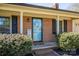 Close-up of the home's front porch, showcasing brickwork and inviting entrance at 119 Tara Ter, Kings Mountain, NC 28086