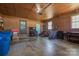 Spacious garage with storage, natural light, and multiple access doors at 119 Tara Ter, Kings Mountain, NC 28086