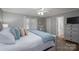 Serene main bedroom with a comfortable bed, soft lighting, and neutral decor at 119 Tara Ter, Kings Mountain, NC 28086