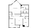 Floorplan displays the second floor layout, including bedrooms, baths, and utility spaces at 1326 Dunmore Ct, Clover, SC 29710