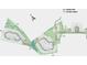 Overview of the community, showcasing the layout of homes, streets, green spaces, and amenities at 1439 Hubert Graham Way, Tega Cay, SC 29708