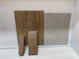 Home samples feature different types of flooring, stain and carpet textures at 15212 Caspian Way, Charlotte, NC 28278