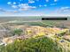 Aerial view of the 84.70 acre property showing ponds, wooded areas and structures at 164 Linderman Lake Ln, Kings Mountain, NC 28086