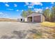 Exterior view of the two barns on the property, offering ample storage and workspace at 164 Linderman Lake Ln, Kings Mountain, NC 28086