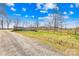 Gated entrance to the property with a wooden fence; perfect for rural living at 164 Linderman Lake Ln, Kings Mountain, NC 28086