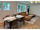 Inviting living room with comfortable seating, contemporary decor, and bright natural light at 244 Stilwell Oaks Cir, Charlotte, NC 28212