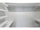 Walk-in closet provides generous shelving at 4010 Hiddenbrook Dr, Charlotte, NC 28205