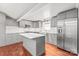 Well-appointed kitchen featuring stainless steel appliances, ample counter space, and a center island at 4783 Rainey Ln, Maiden, NC 28650