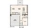 Detailed first-floor layout showcasing an open floor plan with kitchen, dining, great room, and study at 557 Mountain View Dr, Monroe, NC 28110