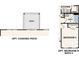 Floor plan of upper level bedroom and bath at 557 Mountain View Dr, Monroe, NC 28110