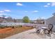 Backyard patio area perfect for entertaining at 105 Abel Peterson Dr, Mount Holly, NC 28120