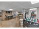 Basement with game area, foosball table, and a seating area with a TV for recreational use at 107 Pinelake Dr, Kings Mountain, NC 28086