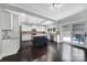 Bright kitchen featuring white cabinetry, granite countertops, a center island, and stainless steel appliances at 1122 Hartmann Ct, Fort Mill, SC 29715