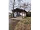Carport for parking at the side of the house with a view of the lake at 120 Ole Point Ln, Salisbury, NC 28146