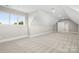Spacious bonus room featuring carpeted floors, dormer window and recessed lighting at 121 Dabbling Duck Cir, Mooresville, NC 28117