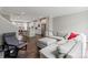 Open concept living area with kitchen in the background and a comfortable seating arrangement at 12312 Landry Renee Pl # 35, Charlotte, NC 28277