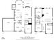 A combination of floor plans showcasing both levels of the home, including room layouts and dimensions at 12724 Hunting Birds Ln, Charlotte, NC 28278